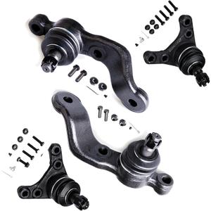 SCITOO 4pcs RWD Front Suspension Kit Lower Upper Ball Joints Kit Fit 1995-2004 For Toyota For Tacoma