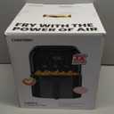 6 Qt. Black Air Fryer with Digital Touch Control