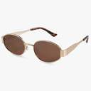 livho Oval Trendy Polarized Sunglasses Women Men, Retro Sun Glasses for Women Men 2025, Vintage Classic UV Protection Shades