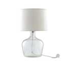 Clear Glass Table Lamp from the Hendrix