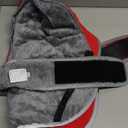 Dog Raincoat for Large Dogs Waterproof Jacket Hooded Rain Coats with Reflective Strips Leash Hole & Poncho Adjustable Fit (Red, Large)