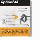 SpaceAid Vacuum Storage Bags, Space Saver Sealer Compression Bags for Comforters, Blankets, Pillows, Bedding, Clothes (Medium 3 Pack)