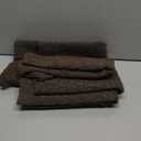 MIULEE 20x20 Inch Decorative Pillow Covers for Couch Bed Set of 2 Textured Boucle Neutral Throw Pillow Covers Dark Brown Accent Solid Vintage Pillowcases Sofa Living Room Home Decor