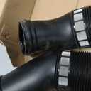 MUNIK 1120943482 1120943582 Left & Right Air Intake Duct Hose Compatible with Mercedes-Benz E-Class W211 2003-2008 E240 V6 2.6L Replace# 1120943482 1120943582