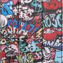 for Apple iPad Pro 11 1st 2nd 3rd 4th Generation(2018 2020 2021 2022 Release) Tablet Cover, Folio Stand Lightweight Leather Case for iPad Pro 11" Gen 2nd 3rd 4th (TPU-Graffiti)