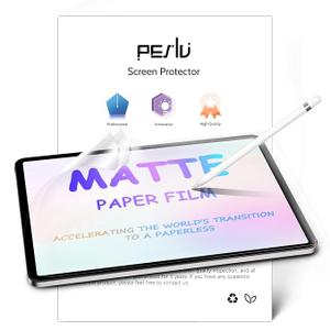 Peslv iPad 10th Generation 2022 Screen Protector, 2 Pack Matte Anti-Glare PET Film Screen Protector, Blue Light Filter, Eye Protection Cover, Drawing and Writing