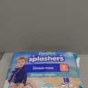 Pampers Swim Diapers - Splashers - Size 4, 18 Count, Gap-Free Disposable Baby Swimming Pants, 20-33 Lb