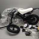 KEANO 12" Motocross Kids Bike for 2-4 Yrs Training Wheels, Black