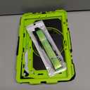 SEYMAC stock Case for Samsung Galaxy Tab S10 Lite / S10 FE / S9 FE 5G / S9 Tablet Case 10.9''/ 11'' Protective with Screen Protector, Pen Holder, 360 Rotate Stand, Hand Strap, Shoulder Strap, Green1