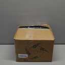 DOOOB Ceramic Cat Water Fountain, 2.1L/71oz Ceramic Cat Fountains, Automatic Pet Water Fountain for Cats, Pet Water Fountain with Ultra-Quiet Pump and 3 Filters & 3 Sponges (Beige)