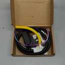 Upgraded WTW5000DW1 WTW4955HW1 WTW4855HW2 Washer Lid Lock Latch and Strike Fit for Kenmore Whirlpool Maytag Washer WTW4816FW2 MVWC565FW2 MVWC465HW0 NTW4519JW2 NTW4516FW4 NTW4516FW0 WTW5000DW3