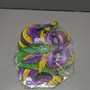 mardi gras Door Decorations, Jester Mask Front Door Sign, Jester Mask Wood mardi gras Door Hanger for Door Wall Hanging Decoration, Carnival Holiday Party Decor Supplies