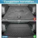 Mixsuper Cargo Liner for Chevrolet Blazer 2019-2024 2025 2026, Trunk Mat for Chevy Blazer Accessories All Weather Cargo Mat Rear Trunk Liner Black