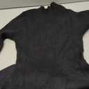 Saodimallsu Womens A Line Mini Sweater Dress Long Sleeve Bodycon Ribbed Knit Mock Neck Fall Short Dresses S