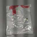 Christmas Shower Curtain and Ring Set, Green Shower Curtain with 12 Plastic Hooks for Bathroom Winter Holiday Xmas Decoration 72" x 72" (White)