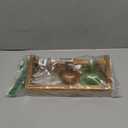 Plant Terrarium Propagation Stations Hydroponics Home Garden Decoration Gift for Women with Wooden Stand Heart Shaped Colored Glass Vase