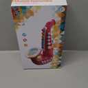 Smaroll Kids Saxophone Toy with Light and Sound,Multifunctional Early Educational Toys Musical Instrument Toy for Toddler Girls Boys Beginners Music Simulation Mini Saxophone, for Kids
