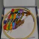 Bradove Classic Embroidery Stitches Practice Kit, Embroidery Kit for Beginners, Beginner Embroidery Kit for Adults, Hand Embroidery Kit for Kids, Stitches Kit
