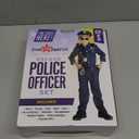 Dress Up America Police Costume for Kids  Realistic Cop Uniform with Shirt, Pants, Hat & Accessories - Halloween Costume (Small)