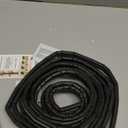 196 Wedge-Shape Foam Window Weather Stripping Door Seal Strip,Soundproofing Frame Insulation Tape for Exterior Front Door,Noise Cancelling Window Inserts,Door Gap Filler Light Blocker,Black