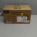 KOMUEE 30 oz 5 Pack Glass Meal Prep Containers, Glass Storage Containers with Lids - Dishwahser, Microwave, Oven and Freezer Safe (Gray)