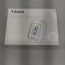 Vibeat Fingertip Pulse Oximeter, Blood Oxygen Saturation Monitor| O2 Meter, Portable SPO2 & Pulse Rate Monitor, Batteries and Lanyard Included (White)