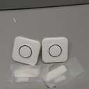 Door Chime, Satisure Door Sensor Chime When Door Opens, Door Entry Alarm for Business/Home/Office/Store with 600 FT Range 58 Chimes 5 Volume Levels LED Indicator (2 Receivers & 3 Sensors) (White)