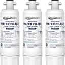 Amazon Basics Replacement LG LT1000P Refrigerator Water Filter, NSF Certified, Reduces Chlorine, 2-Pack