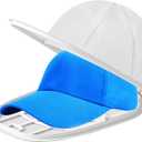 Eiito Hat Washer Cage, Hat Washer for Baseball Caps for Washing Machine or Dishwasher, Ball Cap Washers Frame for Flat and Curved Hats, Hats cage, Fit for Adult and Kid's, 1 Pack White