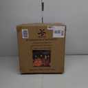 Halloween Decorations Outside Lighted Pumpkin - HOYECHI Outdoor Halloween Decor 2 Pumpkins 1.5FT, Light Up Pumpkin with 62 Led Lights, Ground Stakes, for Front Yard Porch Gardens Lawns Party