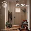 GE Relax LED Light Bulbs, 40 Watt, Soft White, A19 (4 Pack)