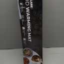 Food Warming Mat  200W Silicone Electric Buffet Warming Tray with 4 Heat Levels & 10H Timer, Roll Up Hot Plate for Parties, Holidays, Buffets, Defrosting & Everyday Meals