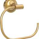 Franklin Brass Voisin (1-Pack) Hand Towel Ring Satin Gold Holder for Wall Mount Round Hanger for Kitchen, Bathroom Accessories VOI46-BB