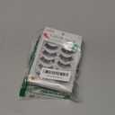 KISS Looks So Natural False Eyelashes Multipack, Lightweight & Comfortable, Tapered End Technology, Reusable, Cruelty-Free, Contact Lens Friendly, Style 'Flirty', 5 Pairs Fake Eyelashes (10 Count (Pack of 1))