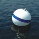 Taylor Made Products, Sur-Moor T3C Mooring Buoy, Seamless, Foam Filled, 24 inch Diameter