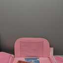 MENZOKE Kids Travel Tray for Toddler Car Seat, Toddler Gift for Girl Activities with Dry Erase Board & iPad Holder Stand, Road Trip Essentials Accessories Lap Tray for Girl as Birthday Gift, Pink