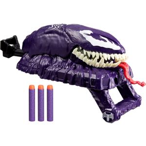 Marvel Spider-Man VenomVersus Marvels Venom Strike Blaster, NERF Spider-Man Toy, Super Hero Toys for Kids Ages 5+