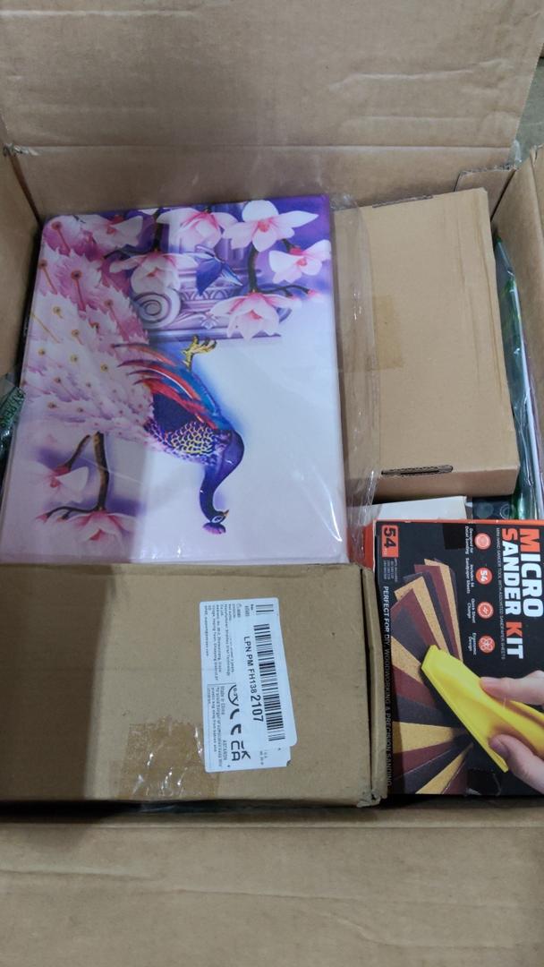 Half a Pallet of Mixed Items, Retail is Estimated