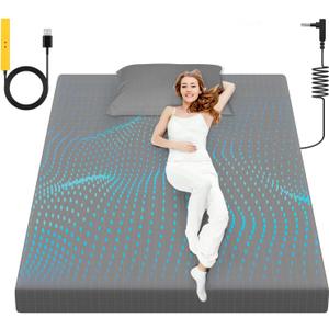 Grounding Sheet, 90% Organic Cotton+10% Pure Silver Organic Fitted Grounded Sheet for Improved Sleep, Pain Relief - Earth Connected Bedding (Gray, (60.1 * 80 * 15inch))