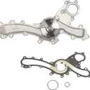 IRONTREE AW6047 Professional Water Pump Kit with Gasket Compatible with 2005-2018 Toyota Avalon Camry Highlander Venza RAV4 Sienna, 2007-2018 Lexus ES350 RX350 RX450H, 3.5L V6 Engine, OE Replacement