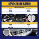 Engine and Cabin Air Filter for Honda Pilot 16-22 for Passport 19-25 for Ridgeline 06-14 17-25 for Acura MDX 3.0L Gas/Hybrid 17-20 for MDX 3.5L Gas 14-20 Replace CA12061 CF10134