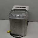 Frigidaire 26 Lbs per Day Portable Compact Maker, Ice Making Machine, Stainless, Medium