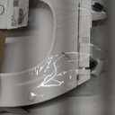 KOHLER 4636-RL-0 Cachet ReadyLatch Elongated Toilet Seat Slow Close, Soft Close Toilet Seat Quiet Lid, Contoured Grip-Tight Bumpers Installation Hardware, Apartment Essentials, White