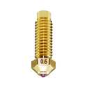 Ruby Nozzle 0.6mm for Elegoo Neptune 4 Plus/Max 3D Printer, Hardened & Abrasion Resistant for Precision Additive Manufacturing