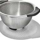 OXO 5 Quart Stainless Steel Colander - Silver