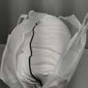 Premium White Luxury Goose Down Pillow - Ultra-Soft, Hypoallergenic, Hotel Quality for Optimal Comfort and Support - 1 Pack, Standard Size (20" x 26")