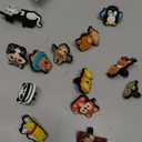 [Azixcos] 20-Piece Cute Animal Stethoscope Charm Set Unique Identification Tags for Nurse Stethoscopes, Gift for Pediatric Doctors, Veterinarians, and Nursing Graduates (Zoo Animals)