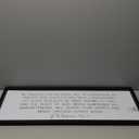 Surfapans Christian Wall Decor Be Anxious for Nothing Sign, 32"12" Philippians 4:6-7 Bible Verse Scripture Positive Quotes Block Plaque, Holy Inspirational Religious Jesus Large Wood Framed Hanging Art (Black)