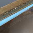 Simplebrand Sky Blue Sheer Curtains 84 Inches Long, Light Filtering Rod Pocket Solid Color Window Sheer Curtain Panels, Elegant Curtains & Drapes for Living Room, Bedroom 2 Panels (42" W x 84" L)