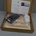 2-in-1 Drive-Thru Tray: Car Food Tray, Wood Car Trays for Eating in Parked Car, Car Desk for Laptop, Car Cup Holder Tray for Road Trip, Taxi, RVs, Truck Drivers